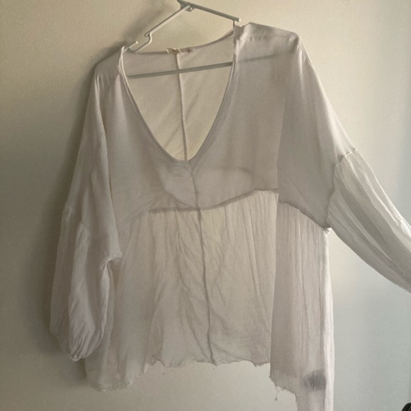 Anthropologie top partially shear - Picture 4 of 5